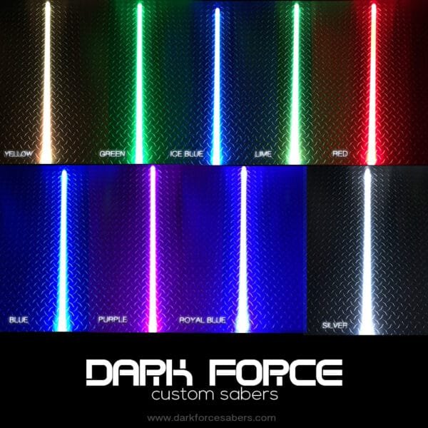 Tri-Cree LED blade colors